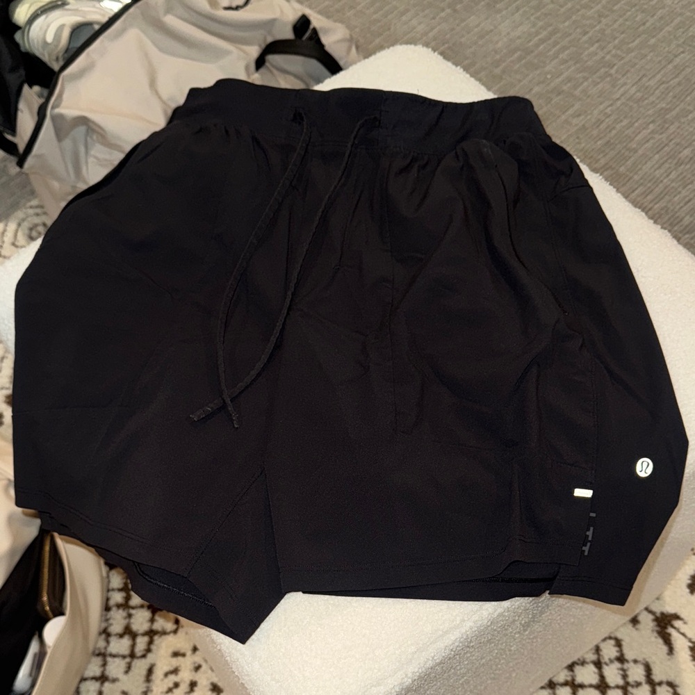 lululemon athletica Black Athletic Shorts